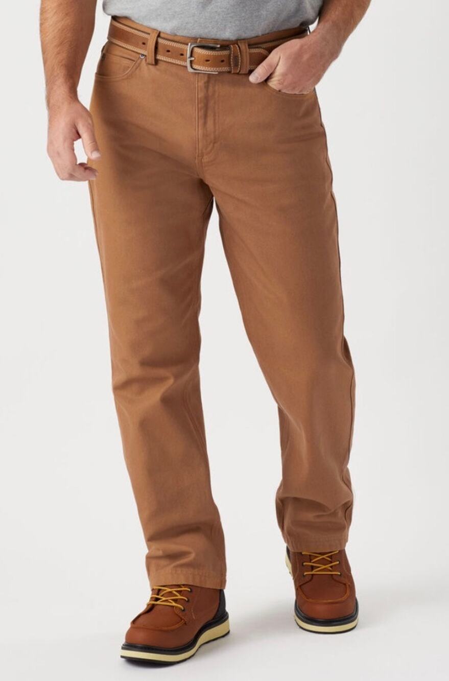 Duluth Trading Men's Heavyweight Fire Hose Relaxed Fit 5-Pocket Pants 34x34